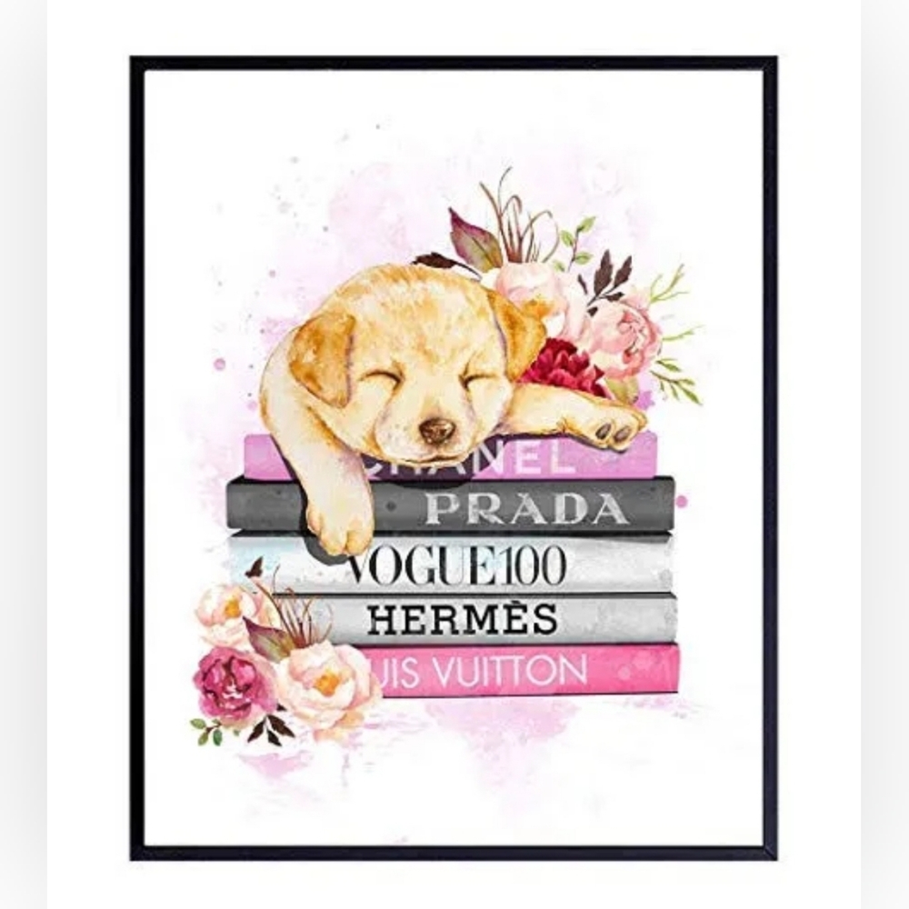 Prada 8 1/2"x11" Wall Art